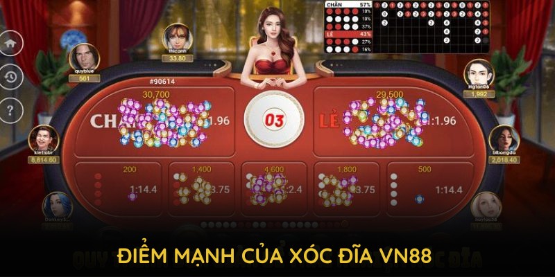 Điểm mạnh của xóc đĩa VN88 với đa dạng thể loại và mức thưởng cao Điểm mạnh của xóc đĩa VN88 với đa dạng thể loại và mức thưởng cao